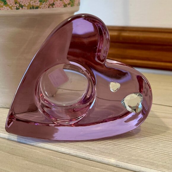 PartyLite Other - PartyLite Purple Passion Heart Voitive Candle Holder #7787